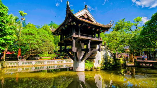 One Pillar pagoda, Hanoi, Vietnam