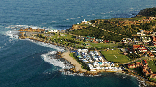 Aerial photo of Mossel Bay - South Africa