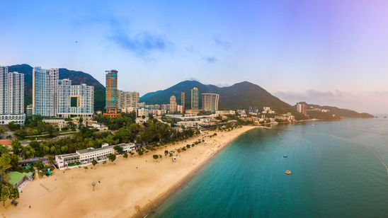 Repulse Bay beach, Hong Kong
