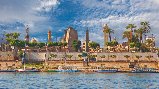 Luxor on the River Nile, Egypt