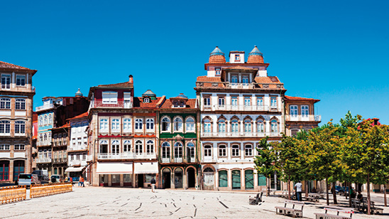 Toural Square, Guimaraes, Portugal