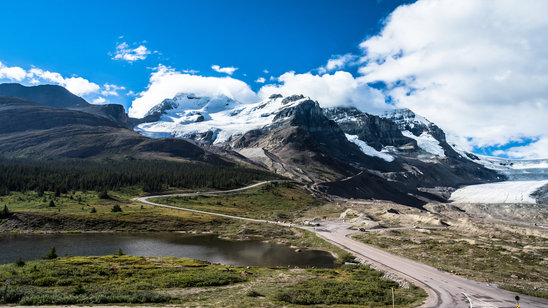 Columbia Icefields, Jasper National Park, Alberta, Canada