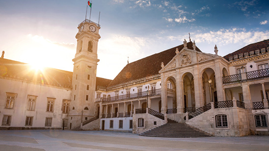 Historical European University: Coimbra, Portugal