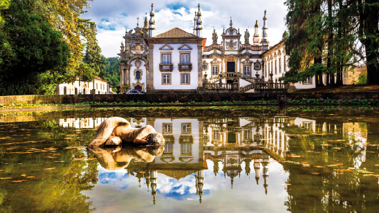  beautiful Vila real castle (museum) in Portugal - Solar de Mateus