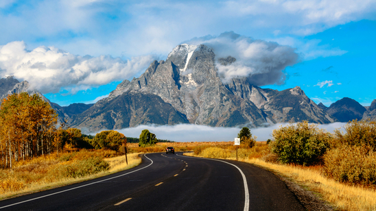 Grand Teton National Park USA Wyoming autumn