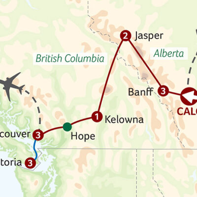 Canadian Rockies and Vancouver