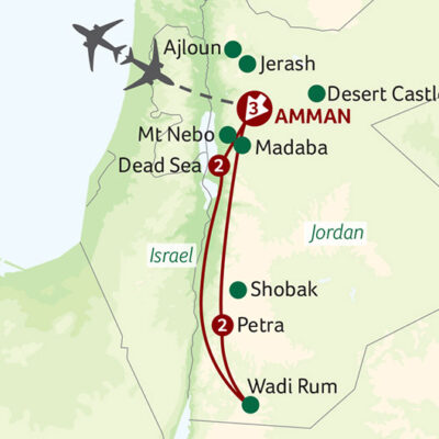 Jordan with Ancient Petra
