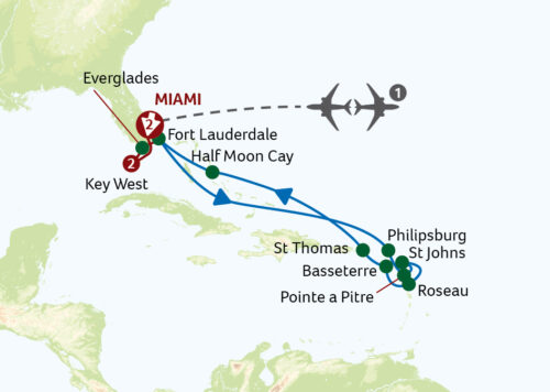 Miami, Key West and Treasured Islands of the Caribbean Cruise and Tour - Image 2
