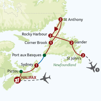 Newfoundland and Nova Scotia