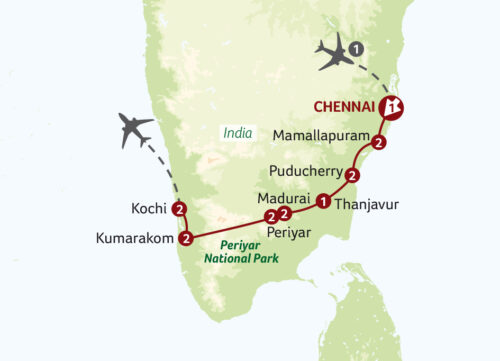 South India - Temples and Waterways - Image 2